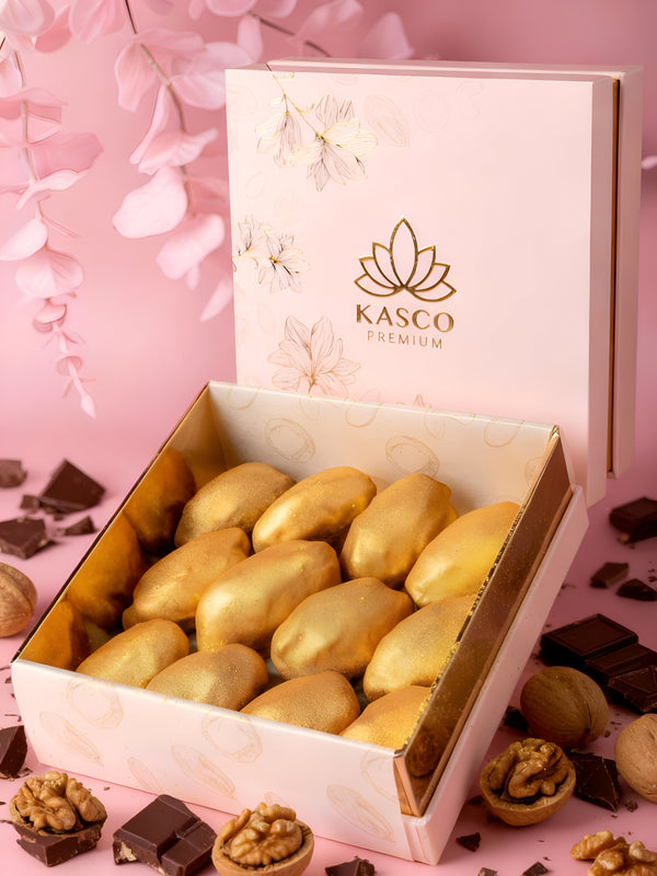 (HEALTHY OPTION)- Golden walnut filling chocolate date