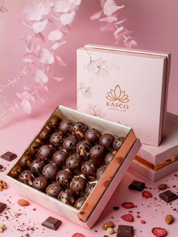(HEALTHY OPTION)- Dark Egg Chocolates With Nuts & dry strawberry