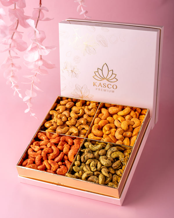 Fresh cashews gift box