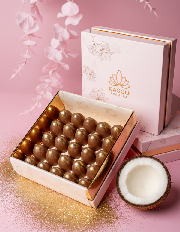 Gold Egg Coconut Chocolate