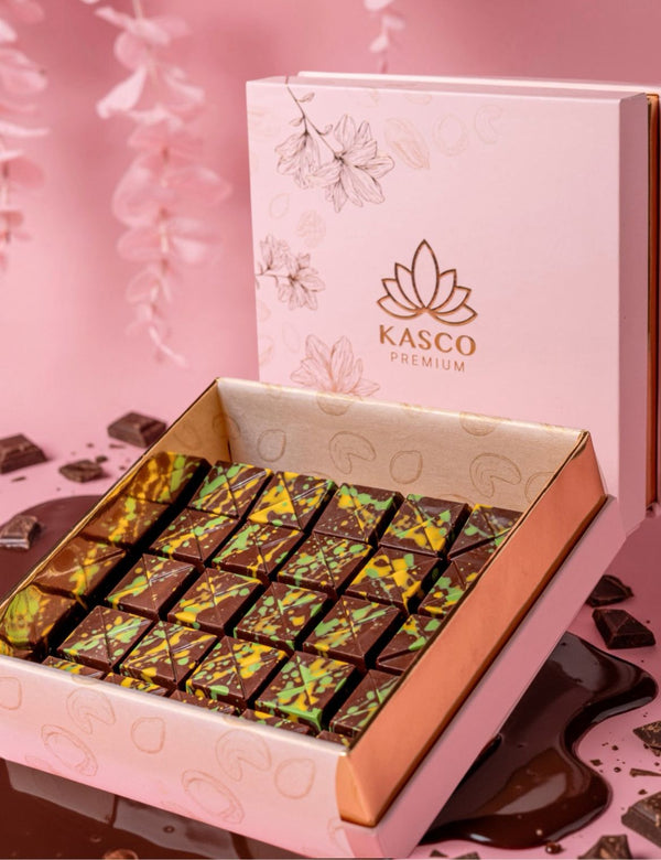 DARK Dubai Chocolate Kunafa Pistachio
