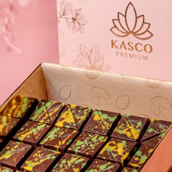 Dubai Dark Chocolate Kunafa Pistachio (Small Box)